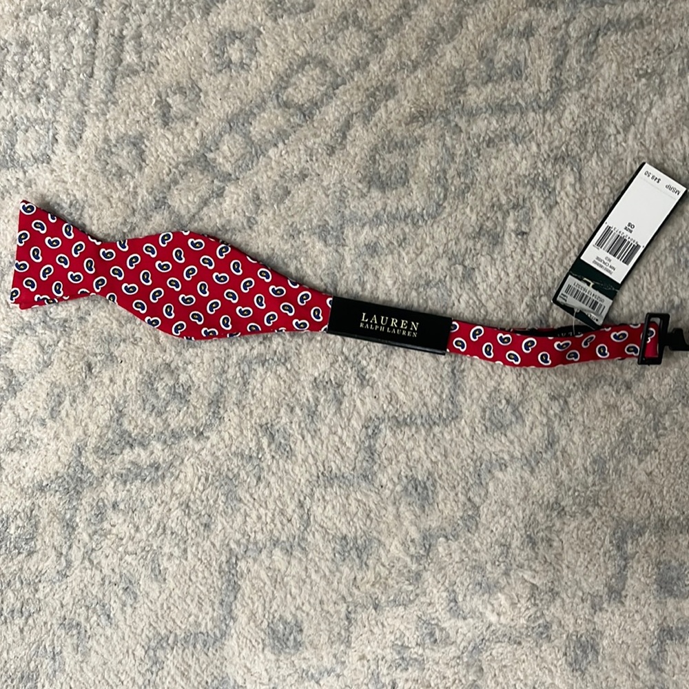 Polo Ralph Lauren bow tie red
